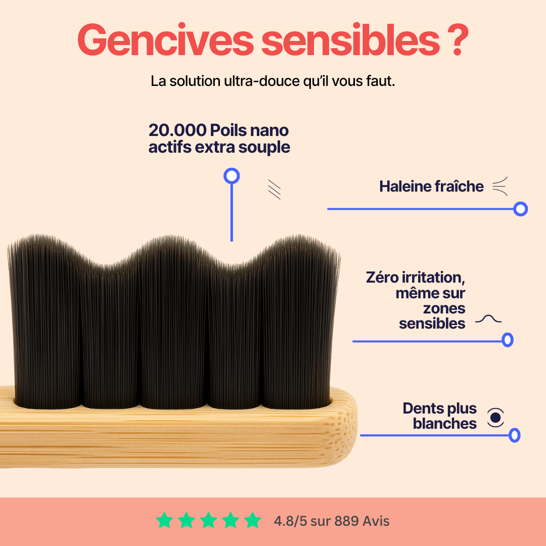 Brosse à dents en bambou